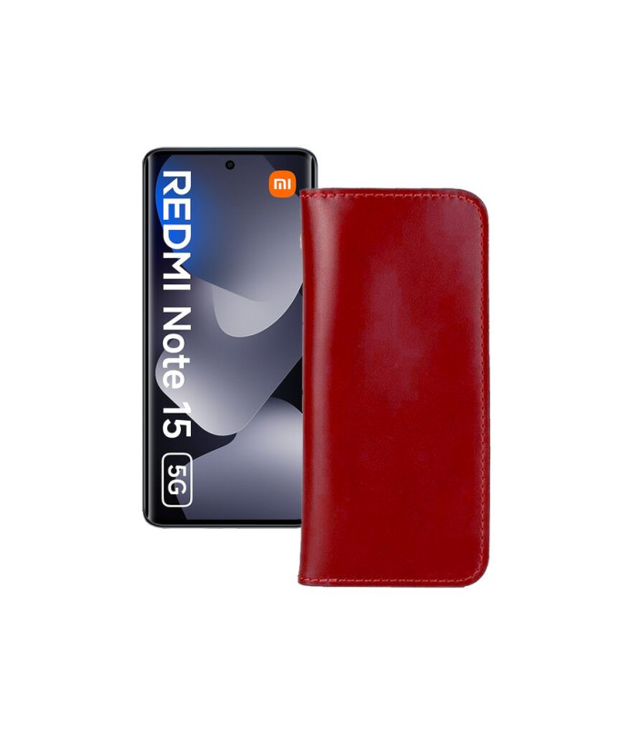Портмоне з екошкіри для телефону Xiaomi Redmi Note 15 5G