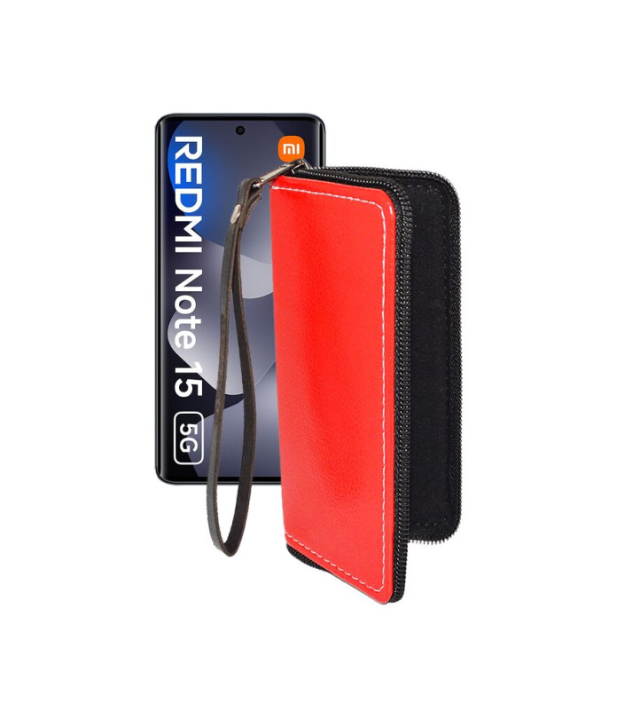Чохол-гаманець з екошкіри для телефону Xiaomi Redmi Note 15 5G