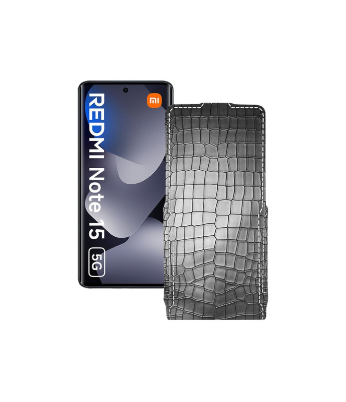 Чохол-флип з екошкіри для телефону Xiaomi Redmi Note 15 5G