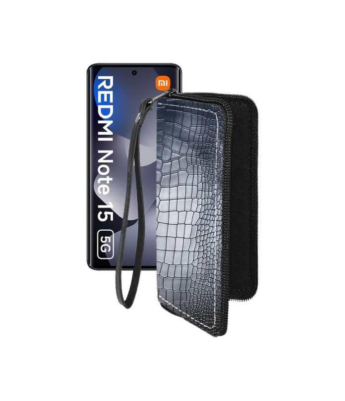 Чохол-гаманець з екошкіри для телефону Xiaomi Redmi Note 15 5G