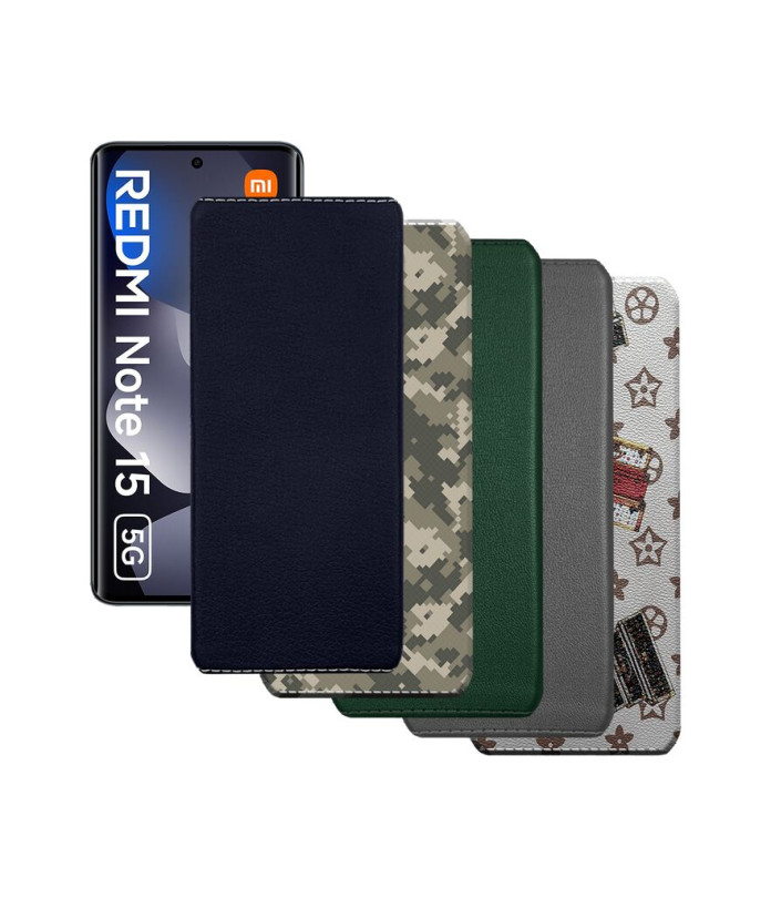 Накладка з екошкіри для телефону Xiaomi Redmi Note 15 5G