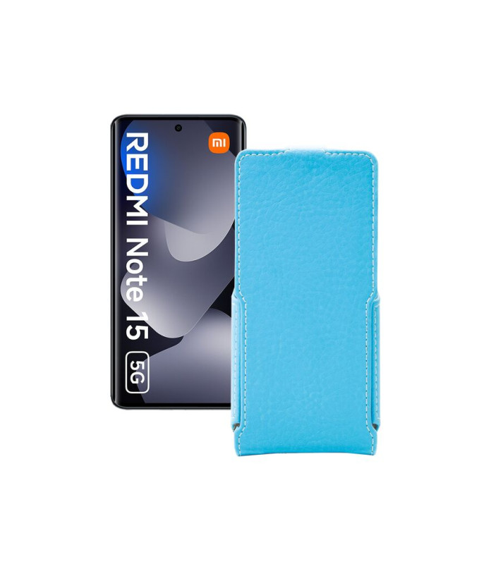 Чохол-флип з екошкіри для телефону Xiaomi Redmi Note 15 5G