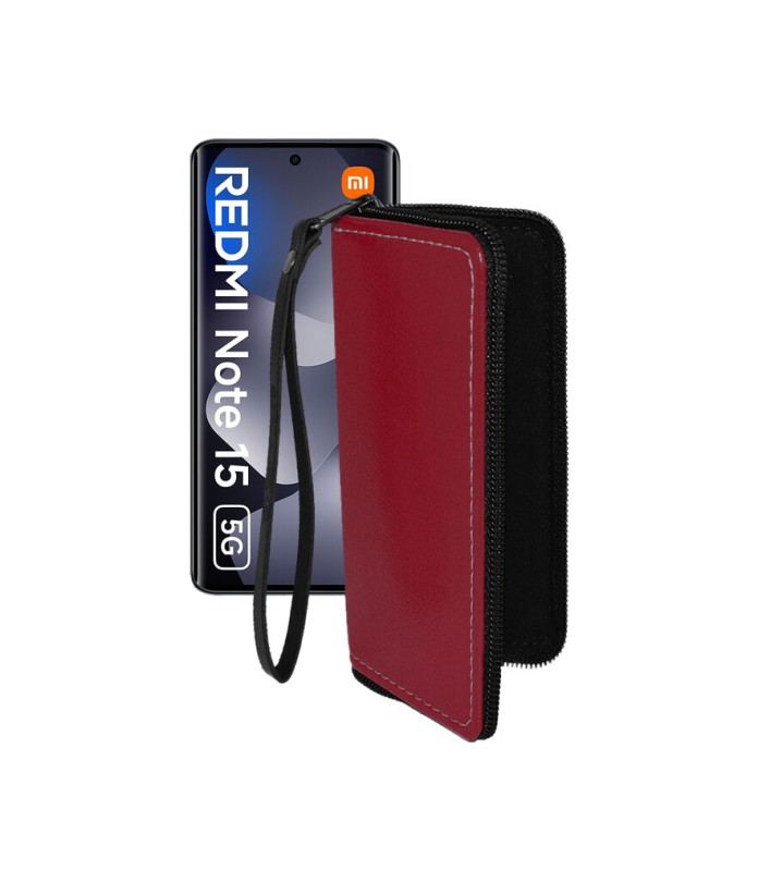 Чохол-гаманець з екошкіри для телефону Xiaomi Redmi Note 15 5G