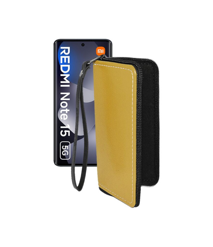 Чохол-гаманець з екошкіри для телефону Xiaomi Redmi Note 15 5G