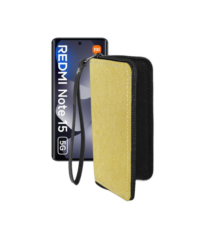 Чохол-гаманець з екошкіри для телефону Xiaomi Redmi Note 15 5G