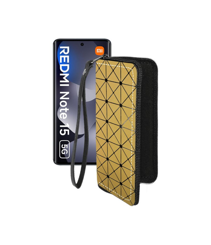 Чохол-гаманець з екошкіри для телефону Xiaomi Redmi Note 15 5G