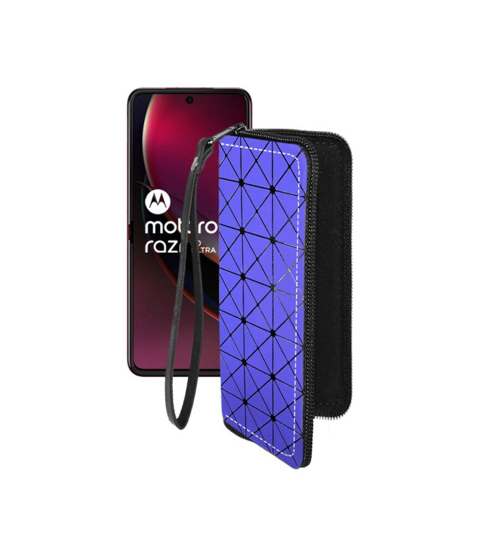 Чохол-гаманець з екошкіри для телефону Motorola Razr 40 Ultra