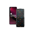 Чохол-флип з екошкіри для телефону Motorola Razr 40 Ultra