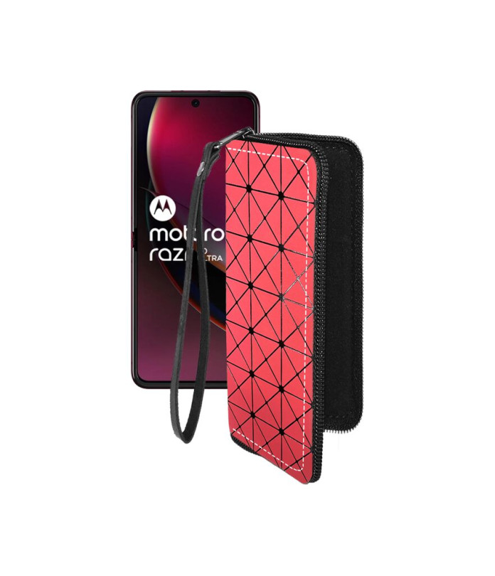 Чохол-гаманець з екошкіри для телефону Motorola Razr 40 Ultra