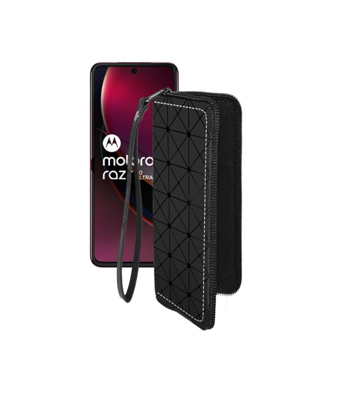 Чохол-гаманець з екошкіри для телефону Motorola Razr 40 Ultra