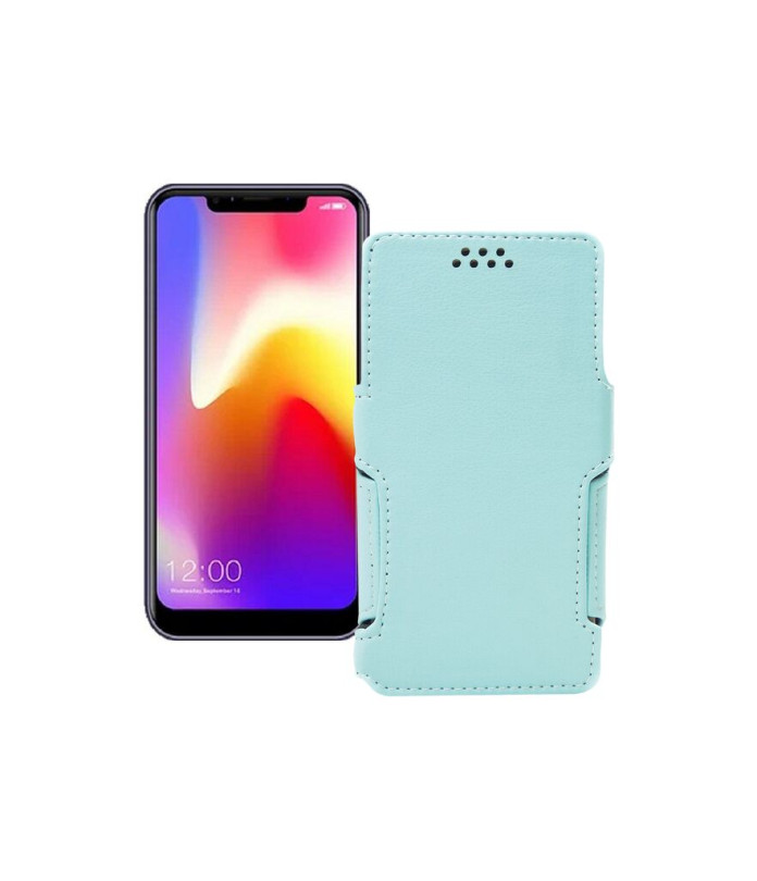 Чохол-книжка з екошкіри для телефону Leagoo M11