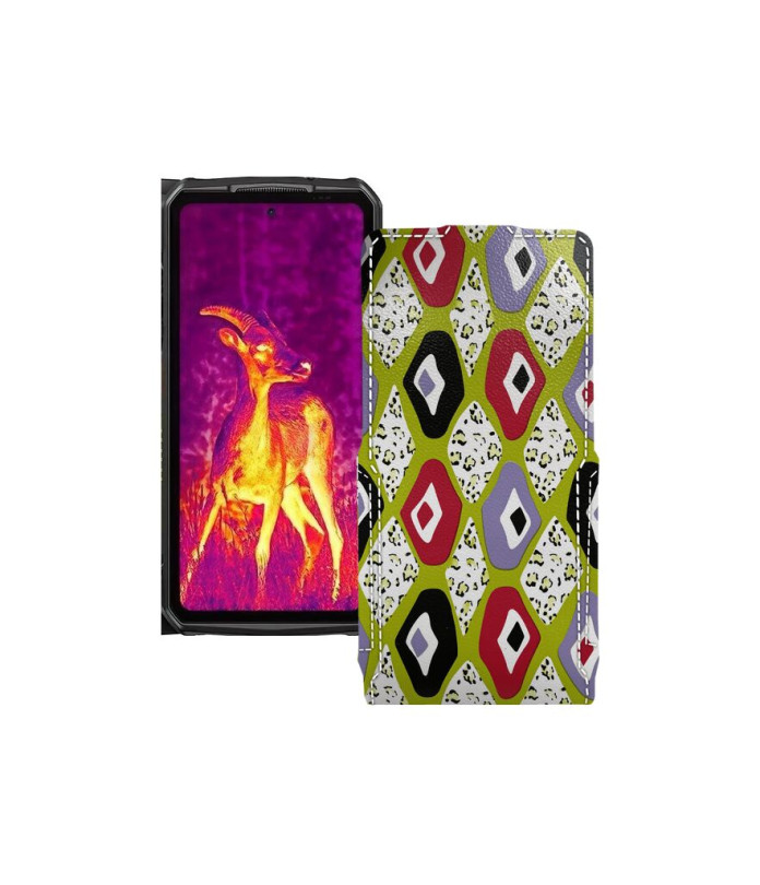 Чохол-флип з екошкіри для телефону Ulefone Armor 29 Pro Thermal