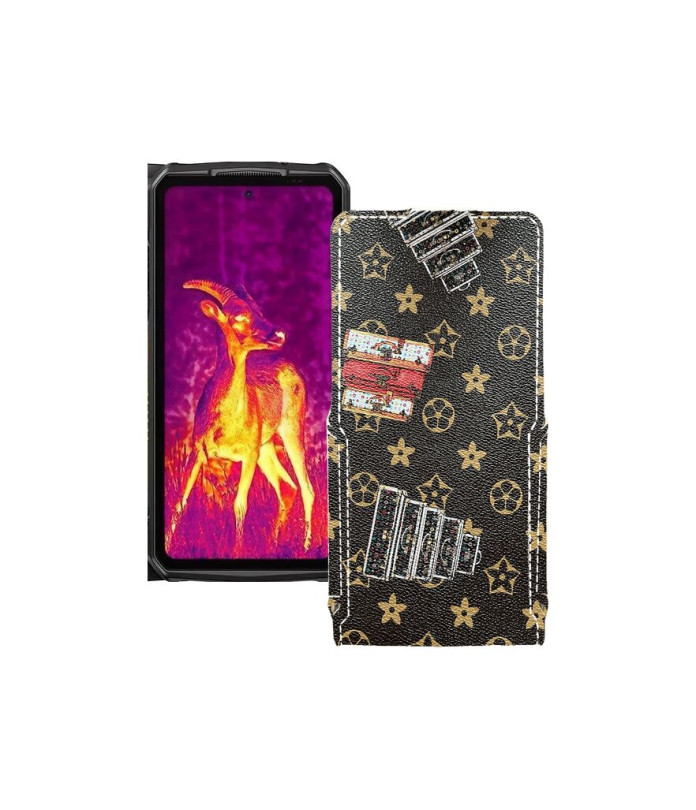 Чохол-флип з екошкіри для телефону Ulefone Armor 29 Pro Thermal