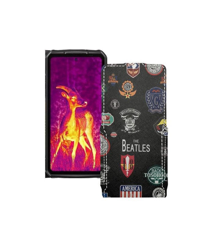 Чохол-флип з екошкіри для телефону Ulefone Armor 29 Pro Thermal