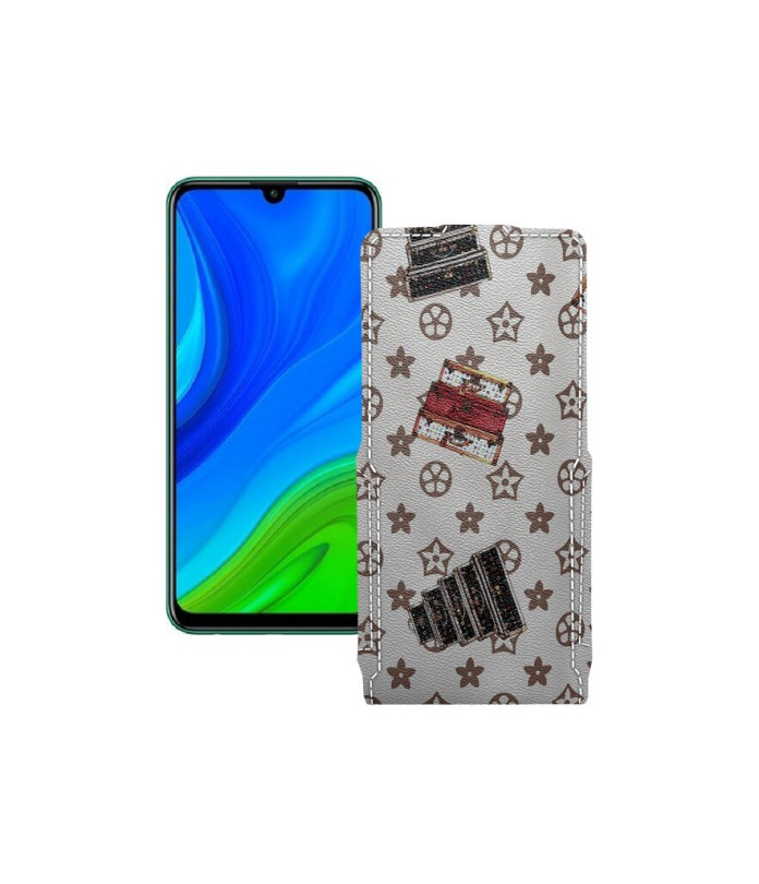 Чохол-флип з екошкіри для телефону Huawei P Smart 2020