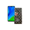 Чохол-флип з екошкіри для телефону Huawei P Smart 2020