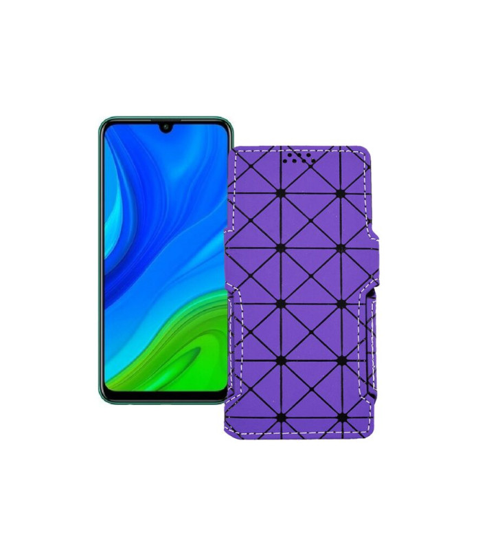 Чохол-книжка з екошкіри для телефону Huawei P Smart 2020