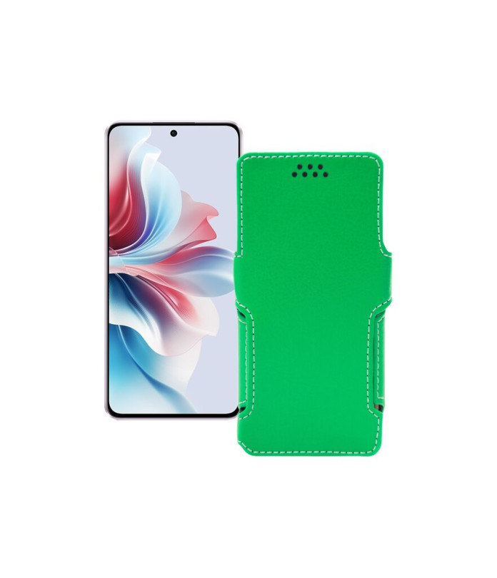 Чохол-книжка з екошкіри для телефону OPPO Reno11 F