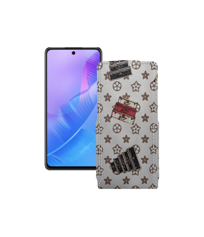 Чохол-флип з екошкіри для телефону Huawei Enjoy 20 SE