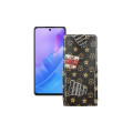 Чохол-флип з екошкіри для телефону Huawei Enjoy 20 SE