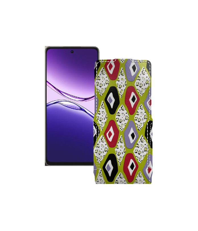 Чохол-флип з екошкіри для телефону OPPO A5 2025