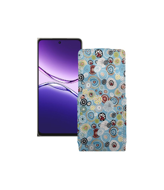 Чохол-флип з екошкіри для телефону OPPO A5 2025