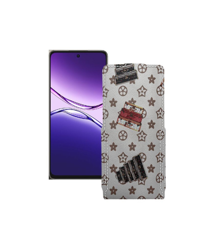 Чохол-флип з екошкіри для телефону OPPO A5 2025