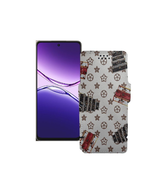 Чохол-книжка з екошкіри для телефону OPPO A5 2025