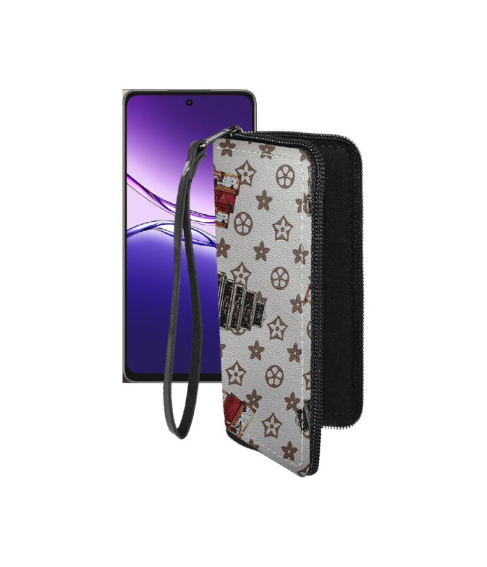 Чохол-гаманець з екошкіри для телефону OPPO A5 2025