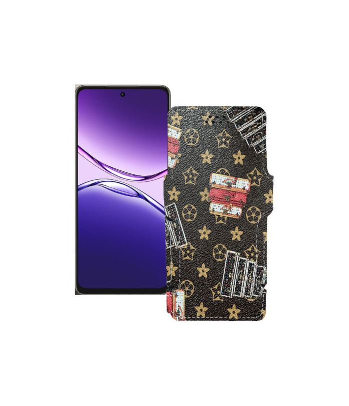 Чохол-книжка з екошкіри для телефону OPPO A5 2025