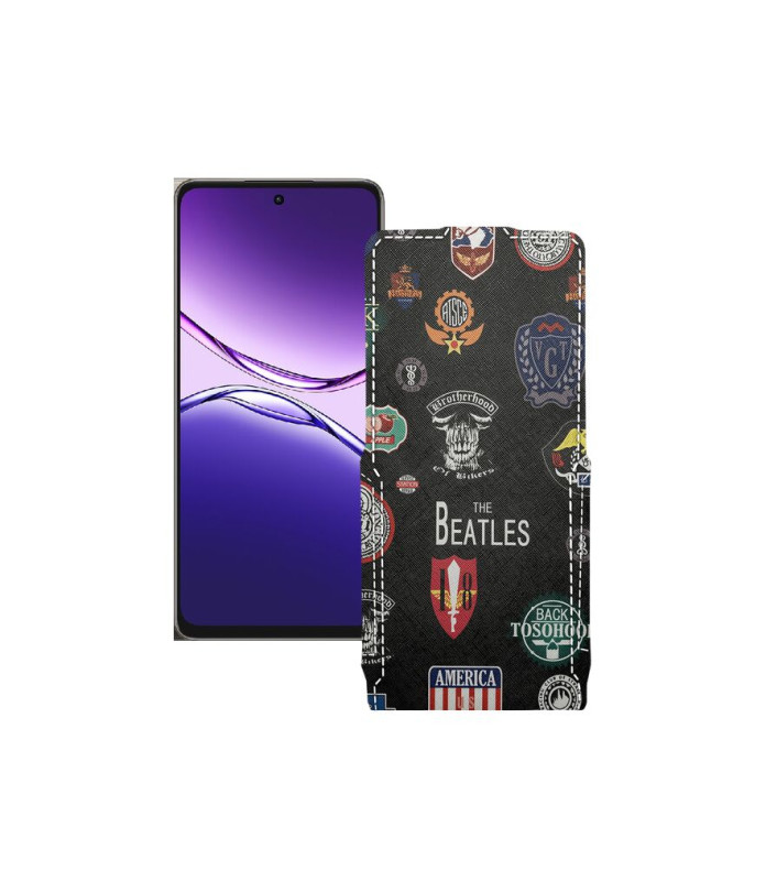 Чохол-флип з екошкіри для телефону OPPO A5 2025