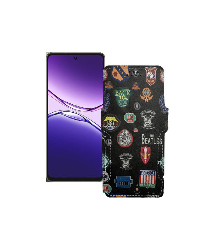 Чохол-книжка з екошкіри для телефону OPPO A5 2025