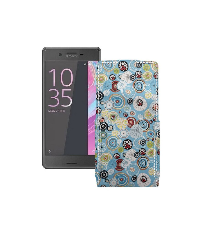 Чохол-флип з екошкіри для телефону Sony Xperia X Dual (F5122)