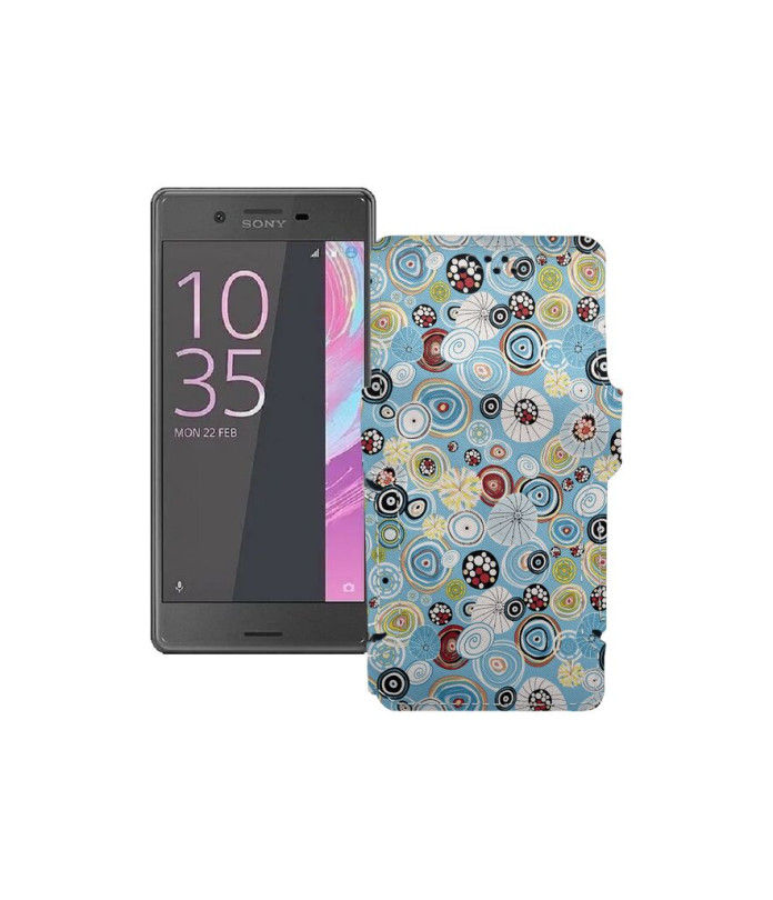 Чохол-книжка з екошкіри для телефону Sony Xperia X Dual (F5122)