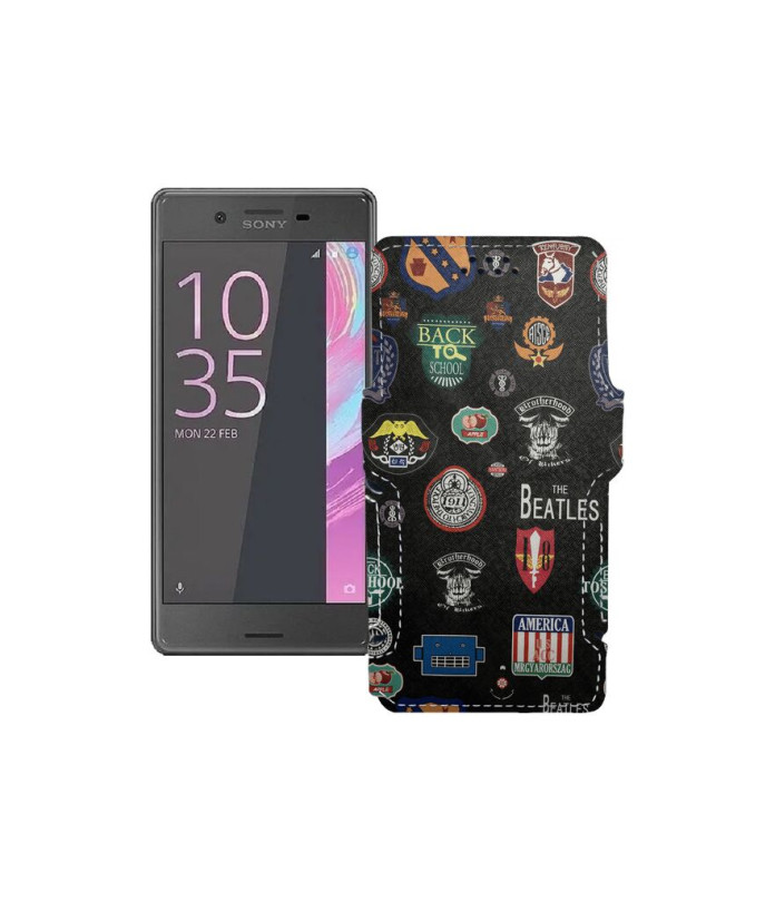 Чохол-книжка з екошкіри для телефону Sony Xperia X Dual (F5122)