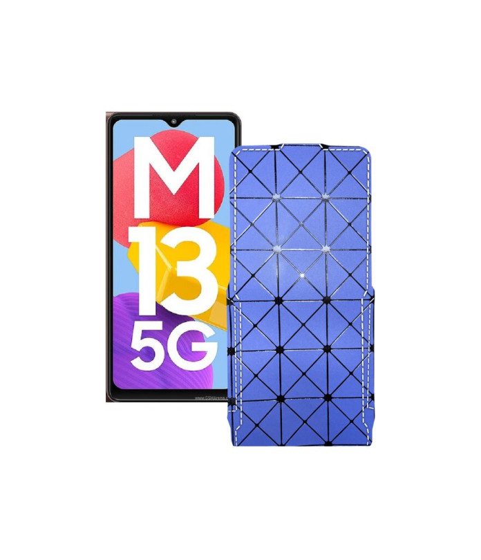 Чохол-флип з екошкіри для телефону Samsung Galaxy M13 5G (M136)