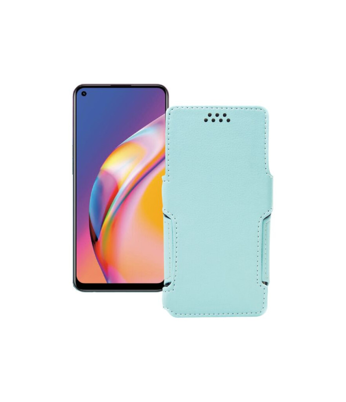 Чохол-книжка з екошкіри для телефону OPPO Reno 5F