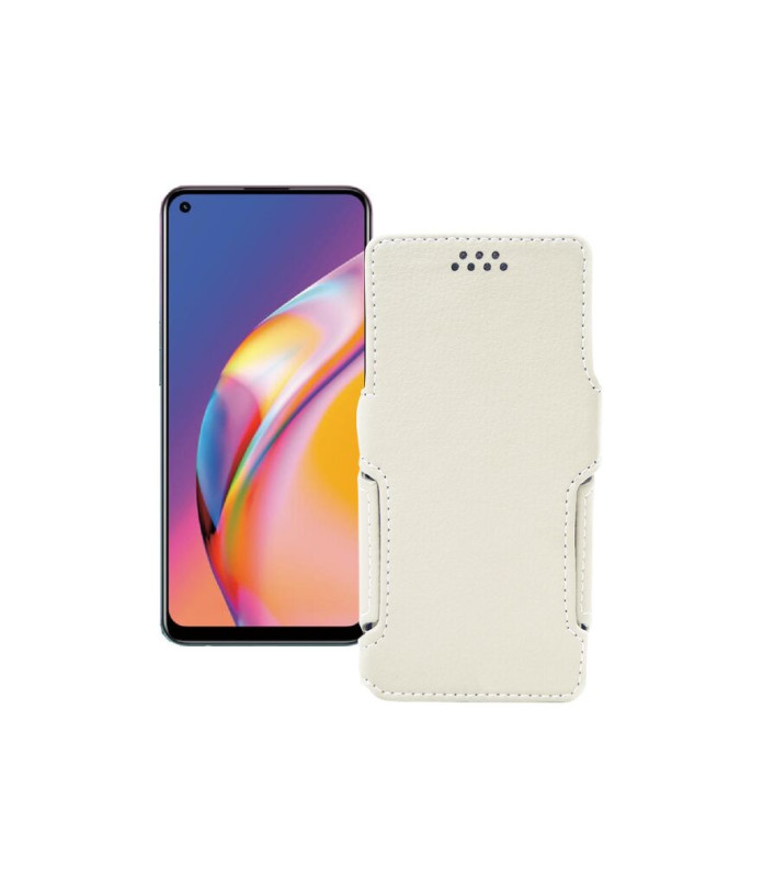 Чохол-книжка з екошкіри для телефону OPPO Reno 5F