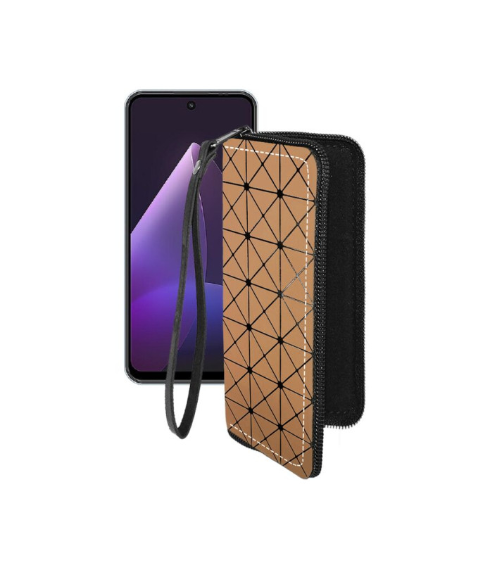 Чохол-гаманець з екошкіри для телефону Meizu Mblu 22