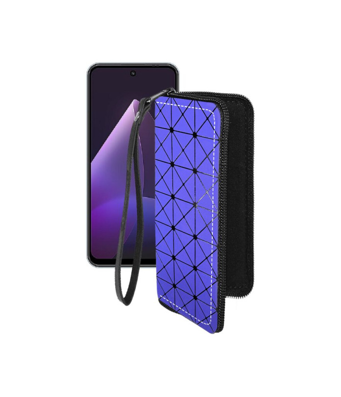 Чохол-гаманець з екошкіри для телефону Meizu Mblu 22