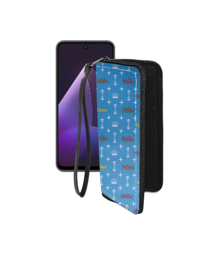 Чохол-гаманець з екошкіри для телефону Meizu Mblu 22