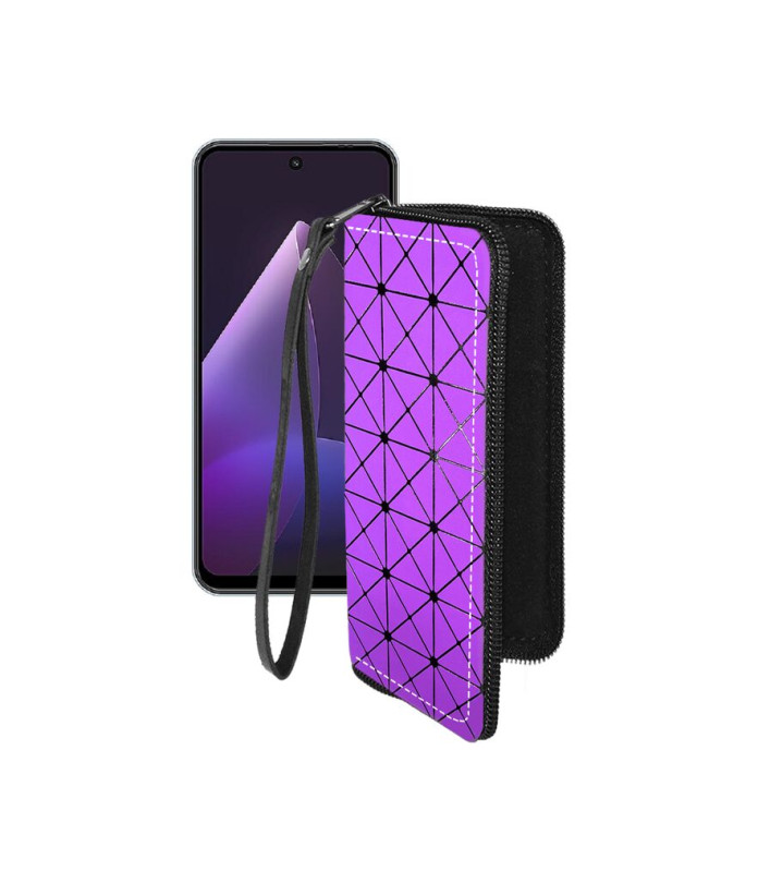 Чохол-гаманець з екошкіри для телефону Meizu Mblu 22