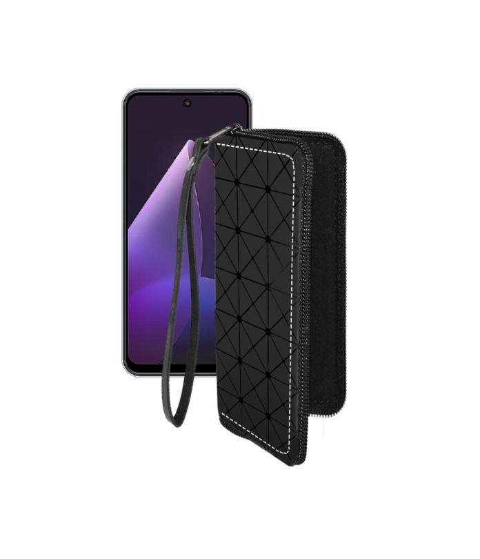 Чохол-гаманець з екошкіри для телефону Meizu Mblu 22