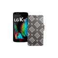 Чохол-книжка з екошкіри для телефону LG K10 (K410)