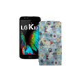 Чохол-флип з екошкіри для телефону LG K10 (K410)