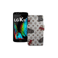 Чохол-книжка з екошкіри для телефону LG K10 (K410)