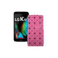 Чохол-флип з екошкіри для телефону LG K10 (K410)