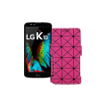 Чохол-книжка з екошкіри для телефону LG K10 (K410)