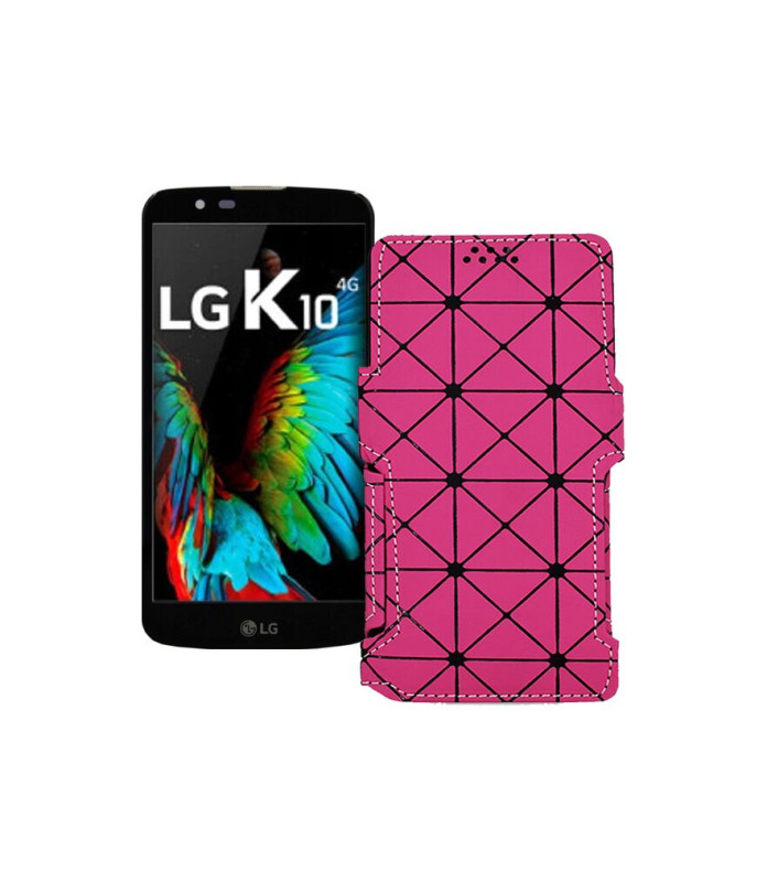 Чохол-книжка з екошкіри для телефону LG K10 (K410)