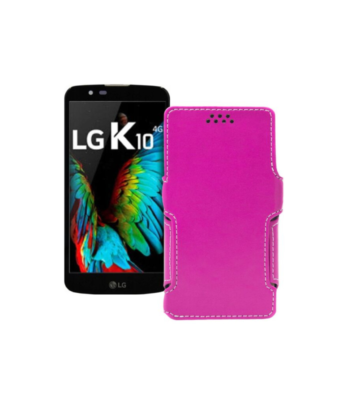 Чохол-книжка з екошкіри для телефону LG K10 (K410)